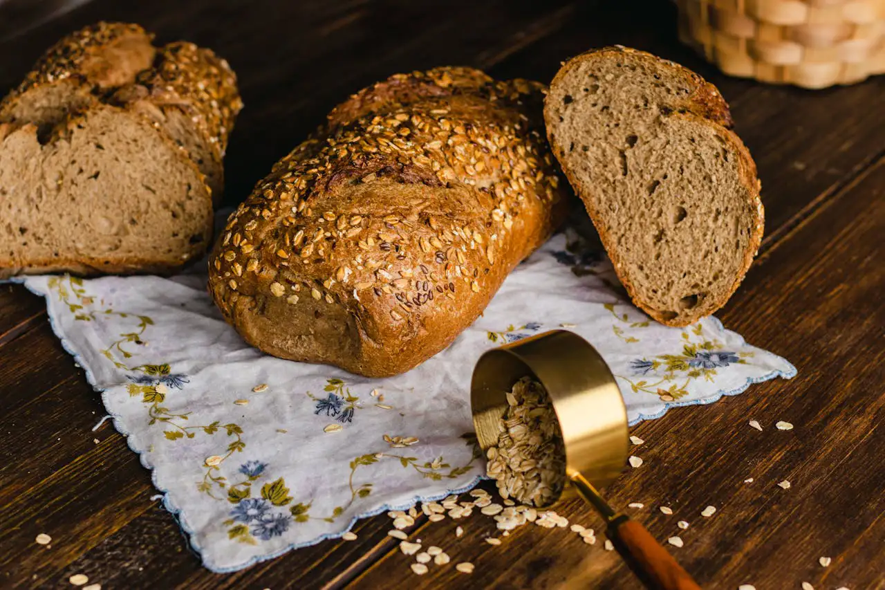 Frisches Brot im Brotkasten aufbewahren